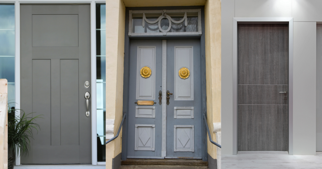 Image of Gray  Door