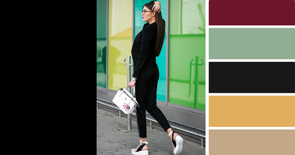 8 Top Color Combinations for Black Outfits