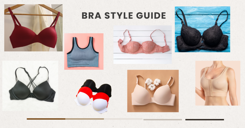 A helpful bra style guide for women