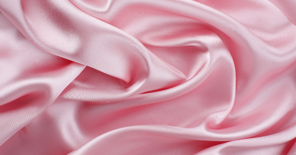 beautiful pink Silk fabric